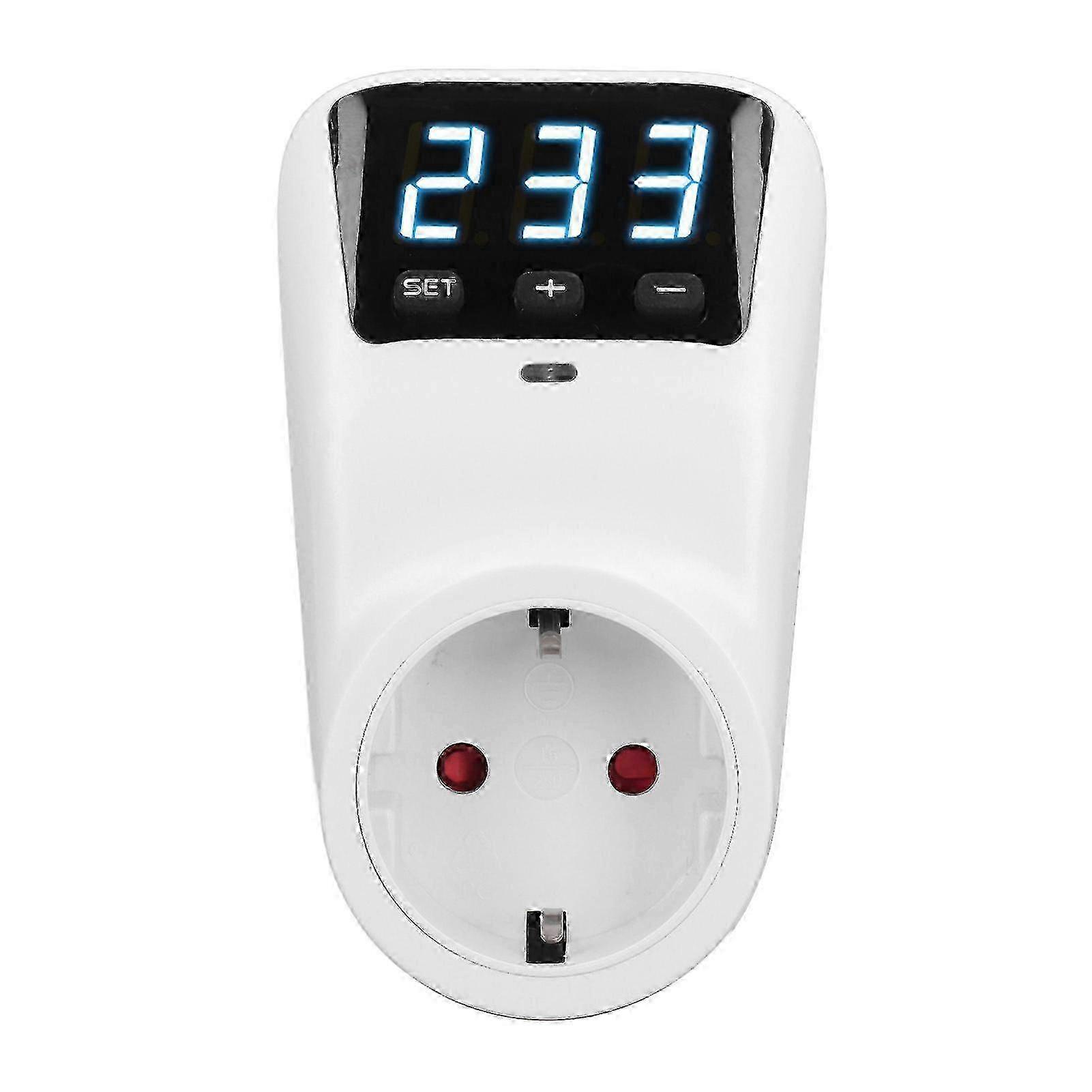 Surge Digital Display Voltage Protector Socket for Home Appliance Refrigerator Air Conditioner 16A 3680W