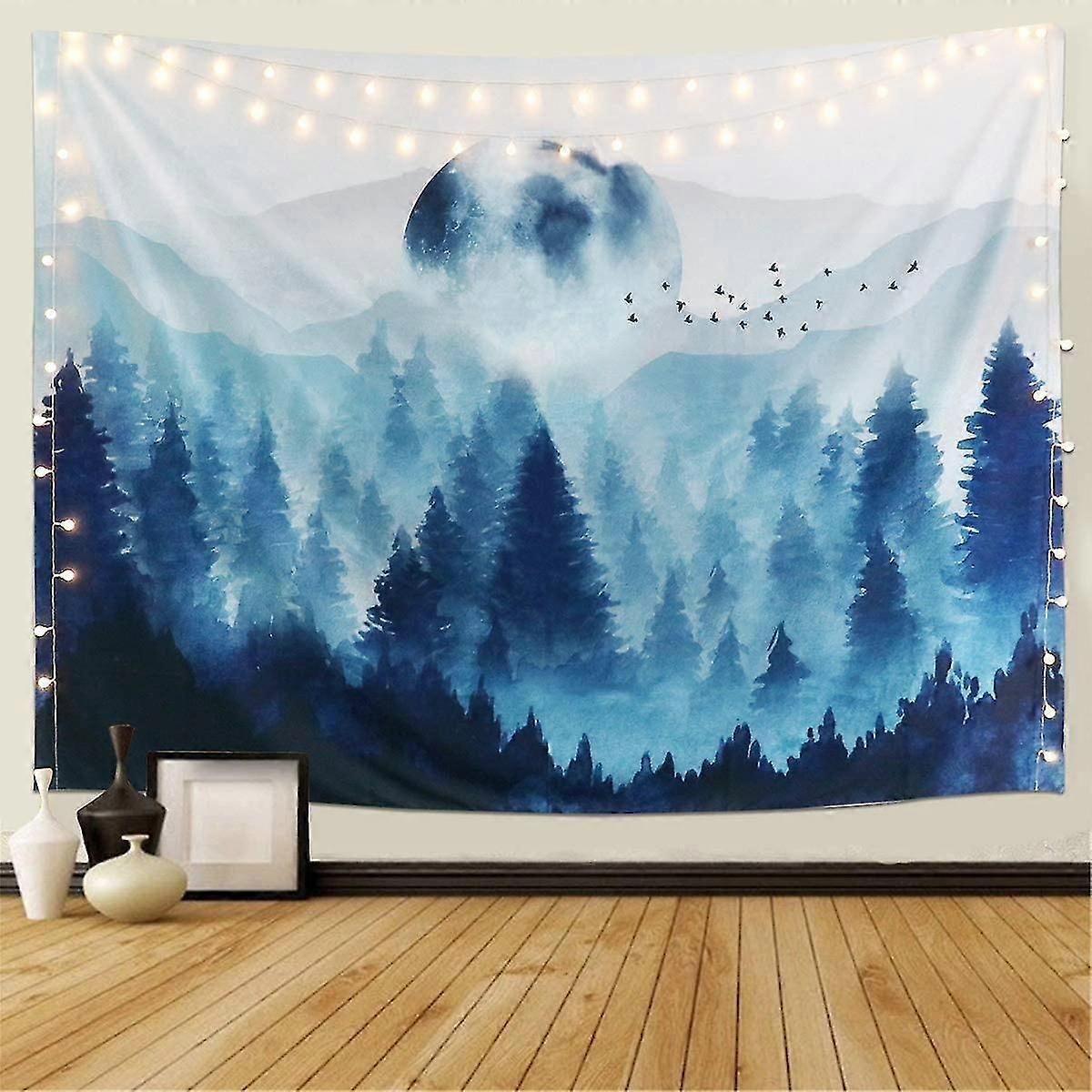 Misty Forest Wall Tapestry