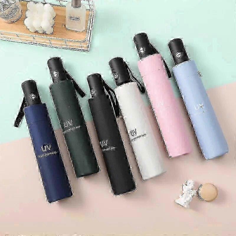 8 Ribs Travel Rainproof Windproof Multi-Color Umbrella with Automatic Open & Close - Best Seller in 2023
