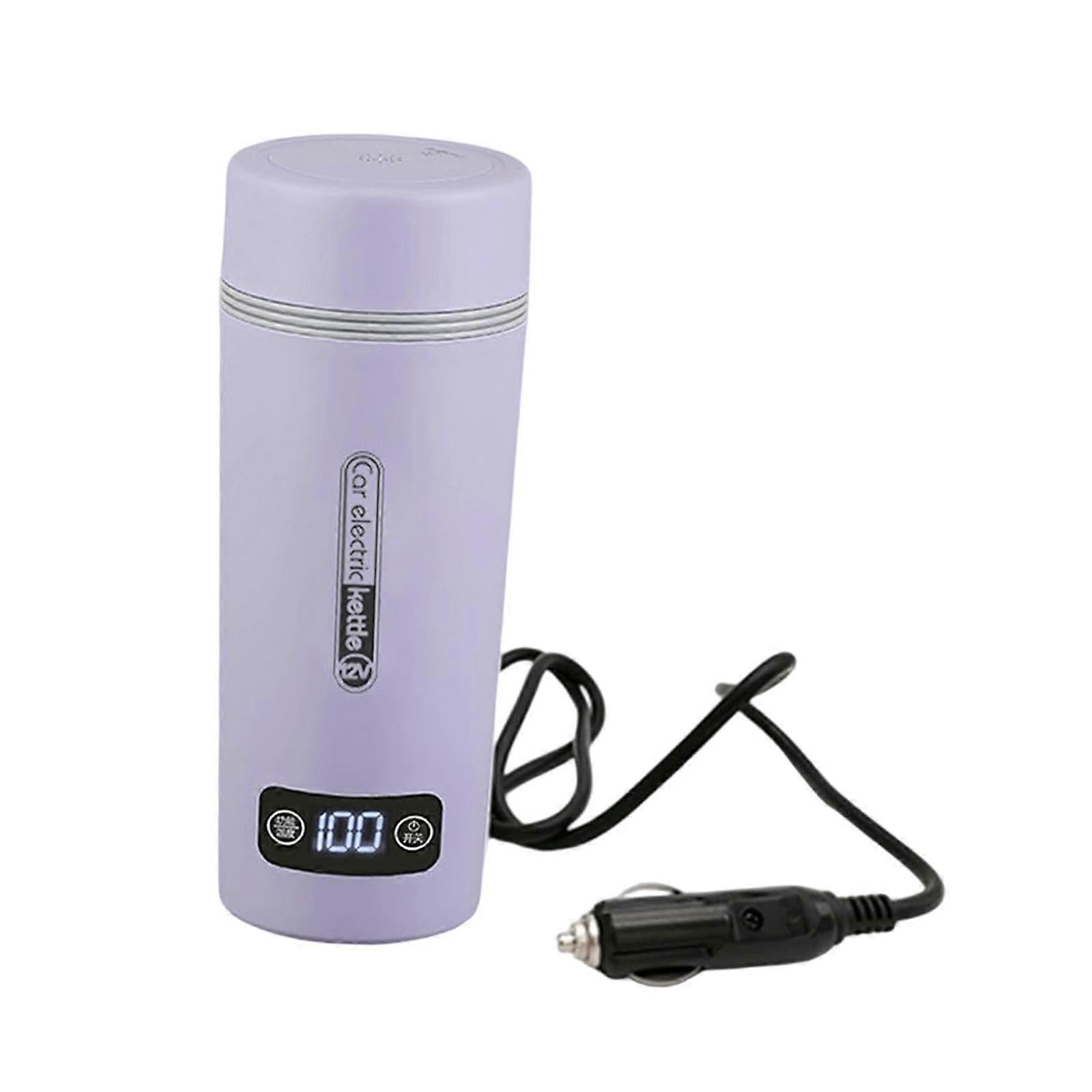 Car Heater with Adjustable Temperature, Portable Leakproof Travel Kettle for Road Trips