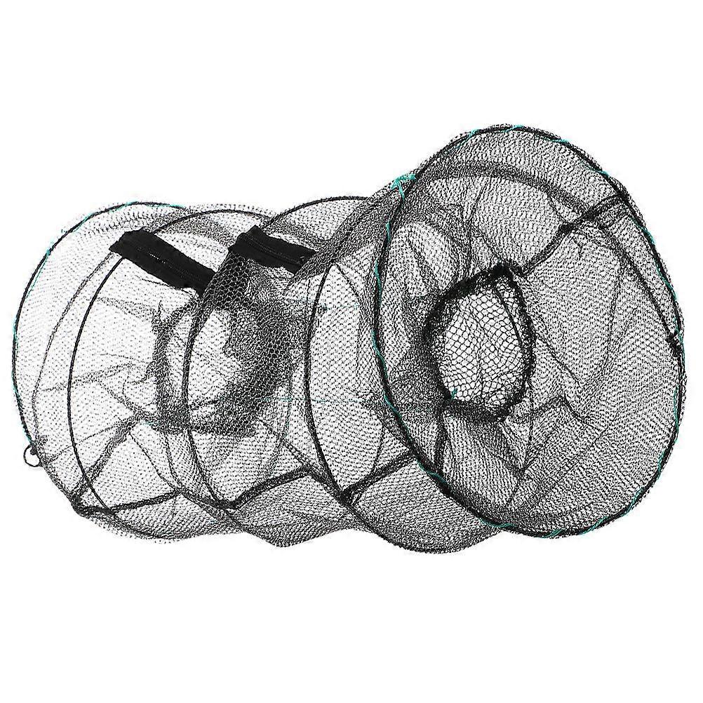 Durable Spring Cage Fishing Net Trap for Fish Catching