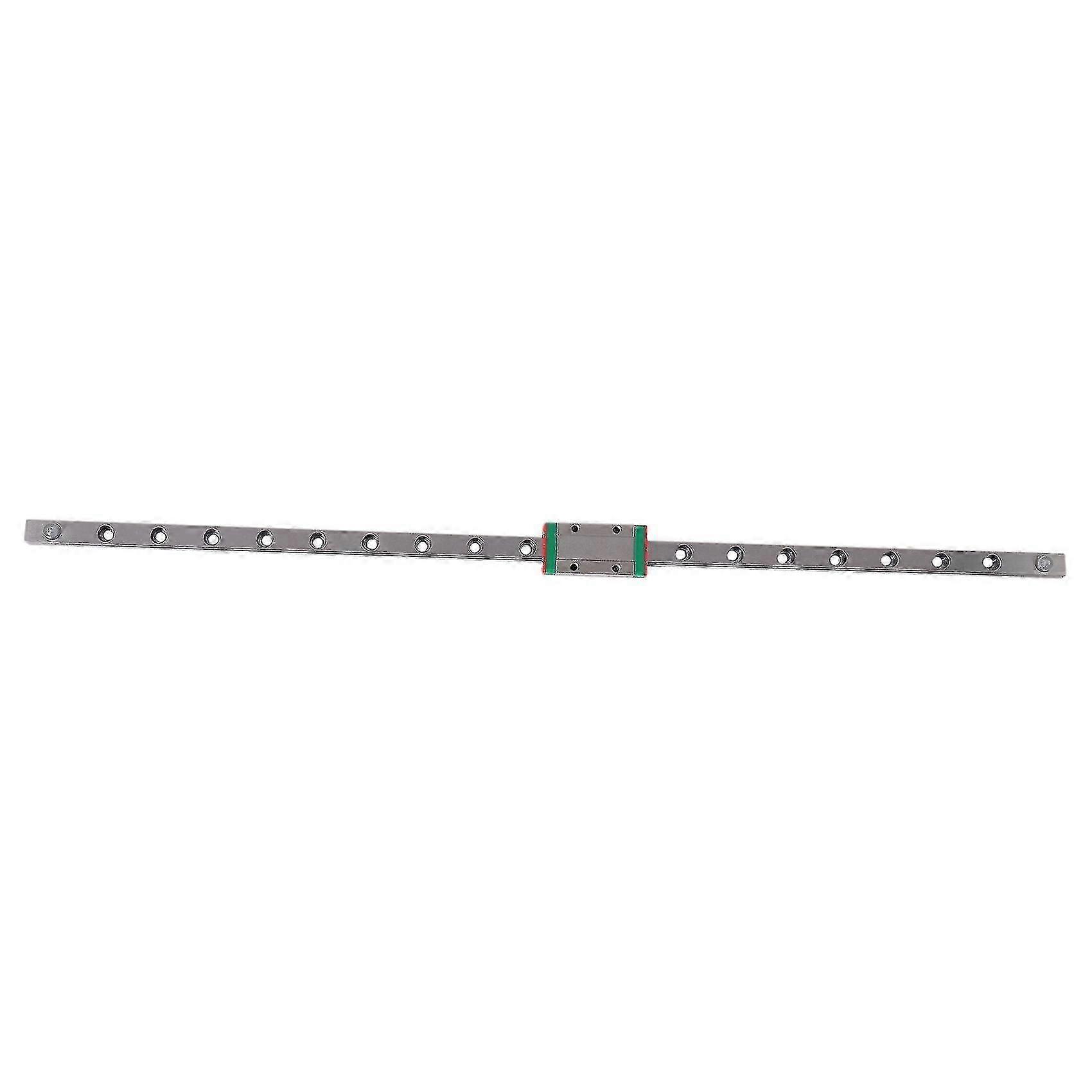 1pcs 9mm Linear Guide Miniature Rail Mgn9 400mm Linear Rail And 1 Pcs Mgn9h Miniature Rail Slider (haoyi)