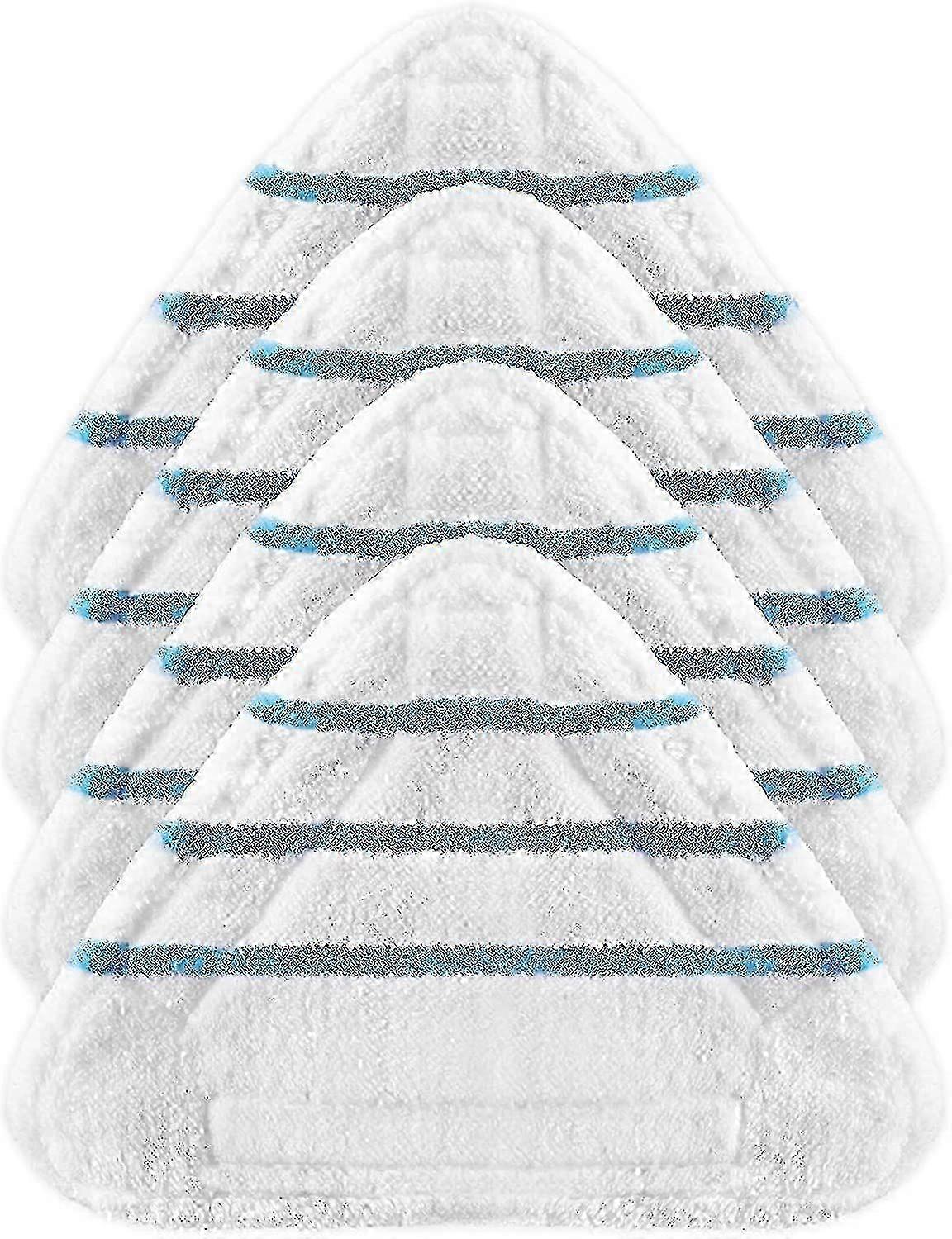 Compatible steam mop pads compatible with Silvercrest, 4-pack microfiber covers