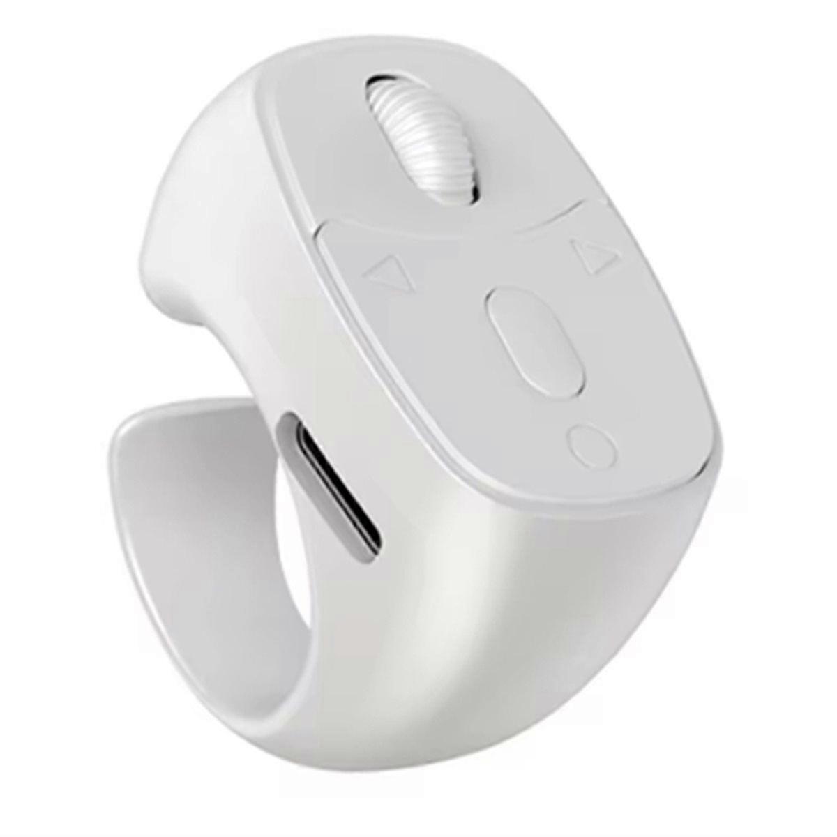 BT 5.3 Remote Control Mouse Video Flipping and Browsing Finger Ring Mouse Fingertip Remote Control P