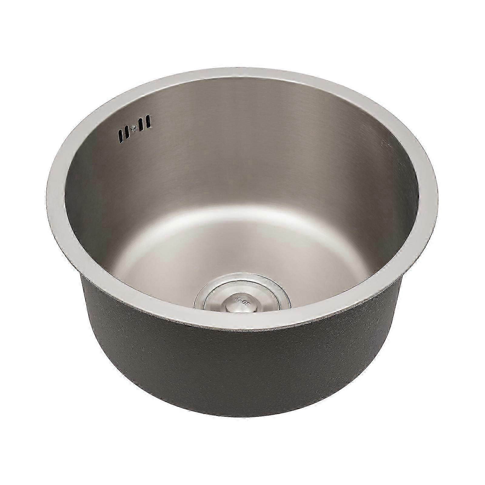 Küchenspüle aus Edelstahl, Einzelbecken