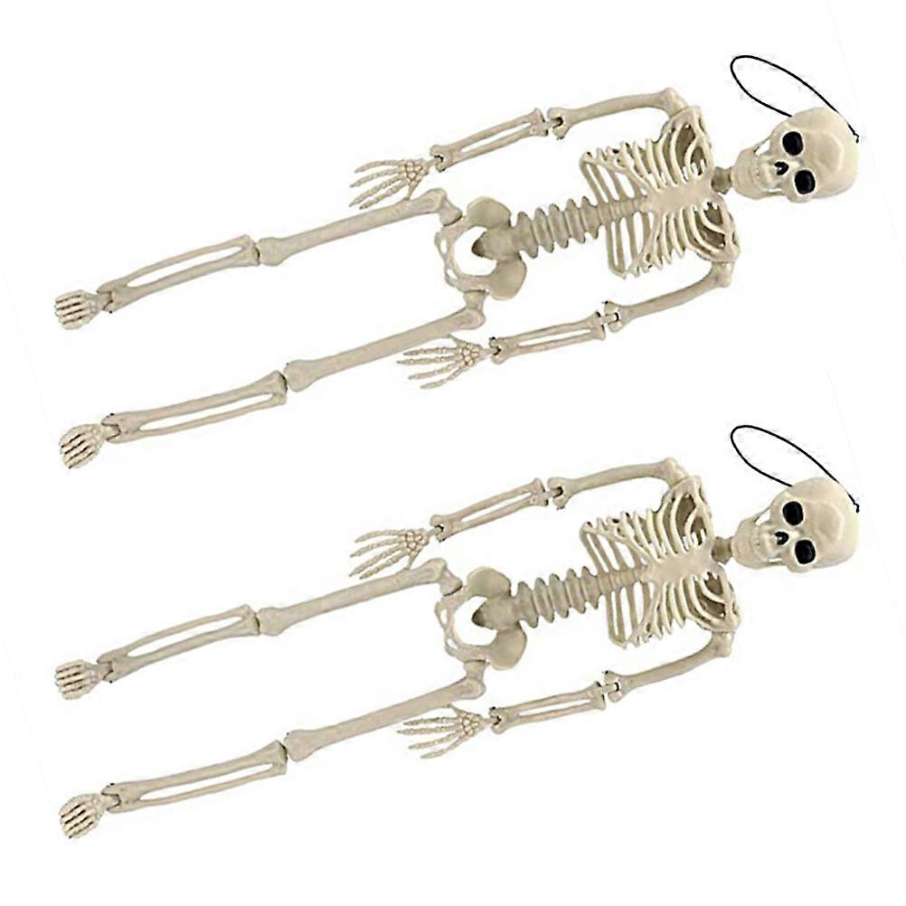 Halloween Haunted House Skeleton Models Decorative Prank Set 6Pcs