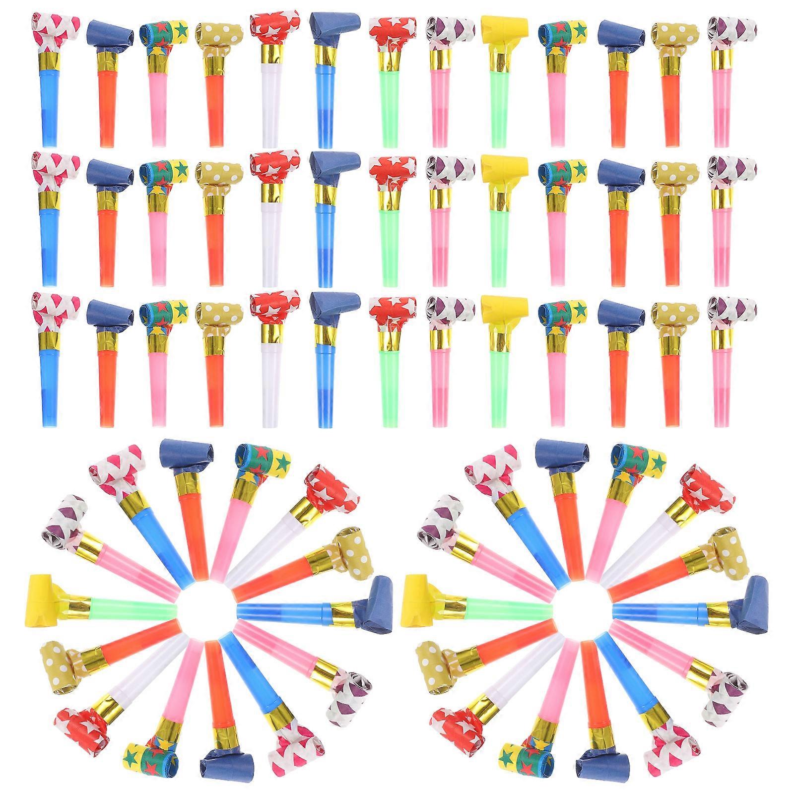 Party Blowers For Adults 500 Pcs Assorted Color Cheering Props Creating Cheerful Atmosphere