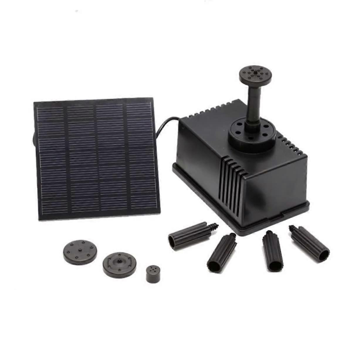 Solar Fountain Pump with Filter for Pond and Garden, Energy Saving Sunlight Auto Start