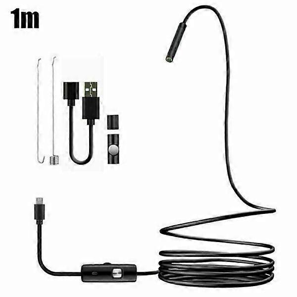 5.5MM HD USB Endoscope Borescope Snake Inspection Camera for Android Inspection 5.5mm2m