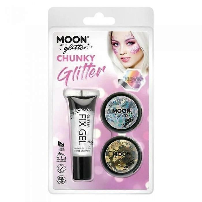 Moon Glitter Chunky Holographic Glitter