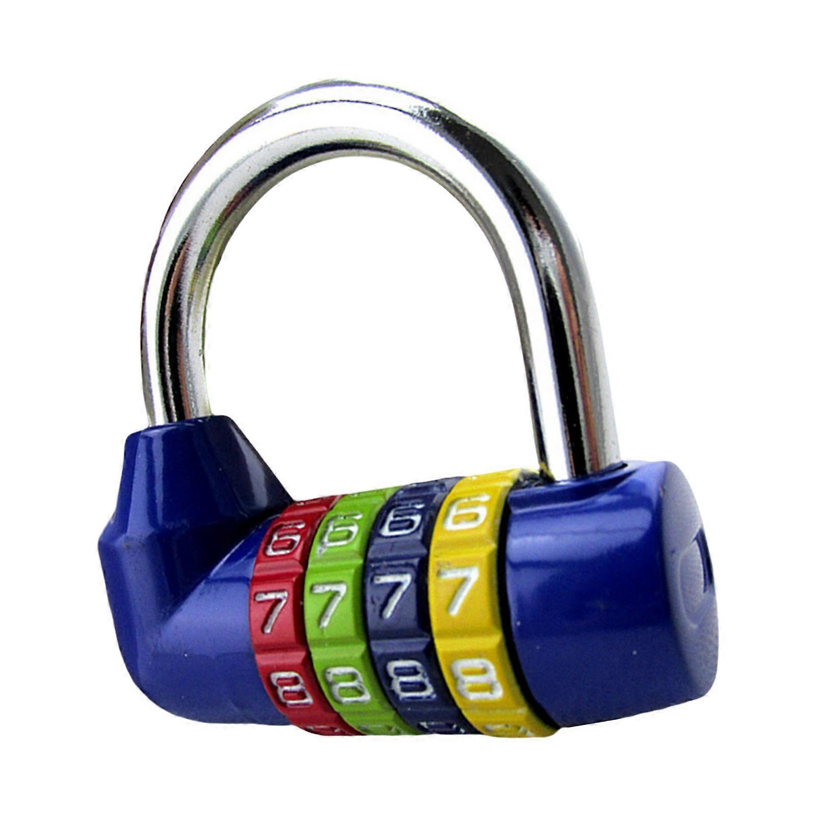 4 Digit Combination Padlock, Door Padlock, Digital Lock Number Lock Password
