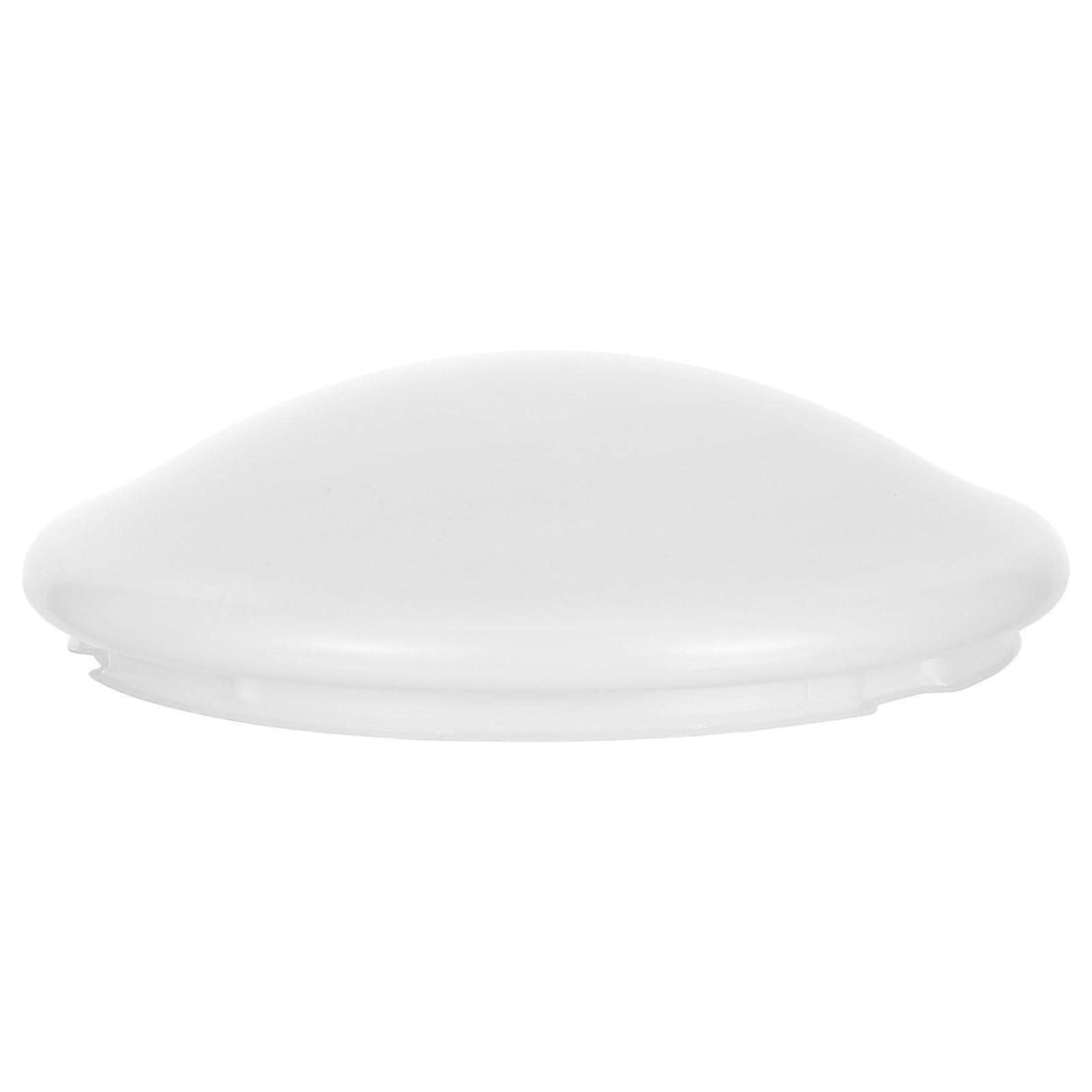 Ceiling Light Shade White Plastic Bowl Globe Cover Replacement for Flush Mount Fixtures Easy Install