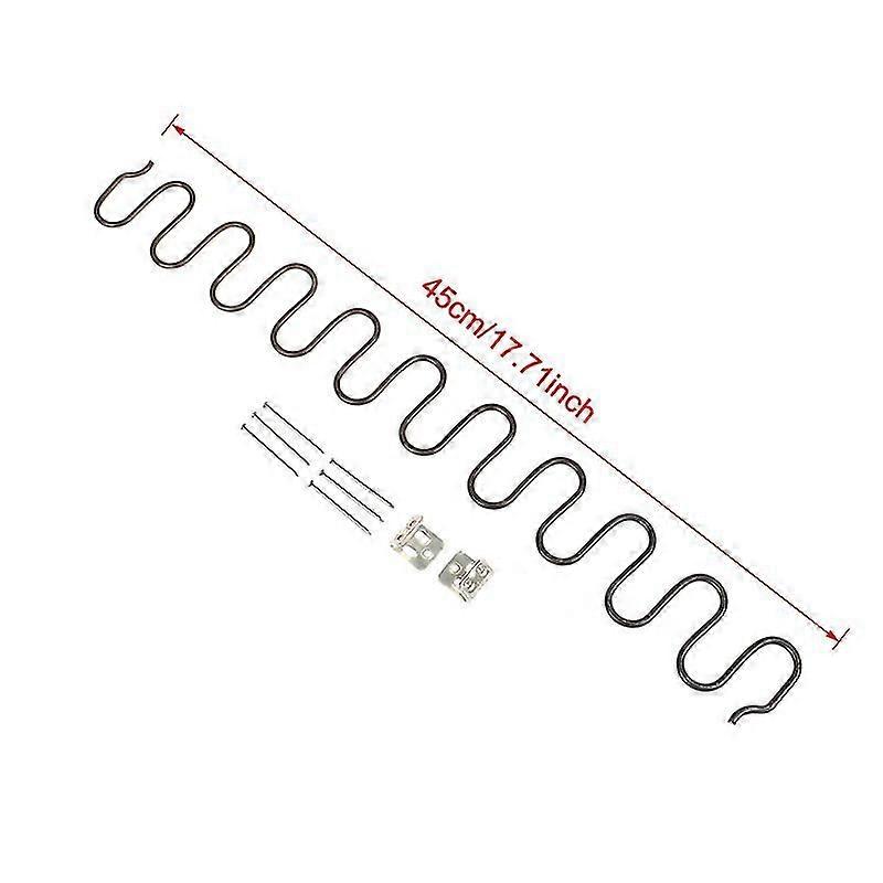 Canapé de remplacement Ressort de chaise Spring avec clips, 45/50/60/65/70cm Long Ressort