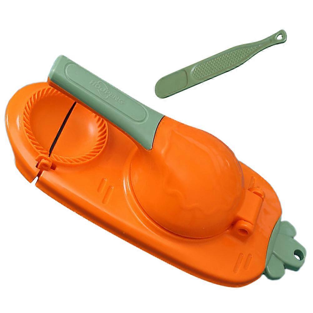 Dumpling Wrappers Maker Tool with Press Using 2 in 1 Dumpling Maker