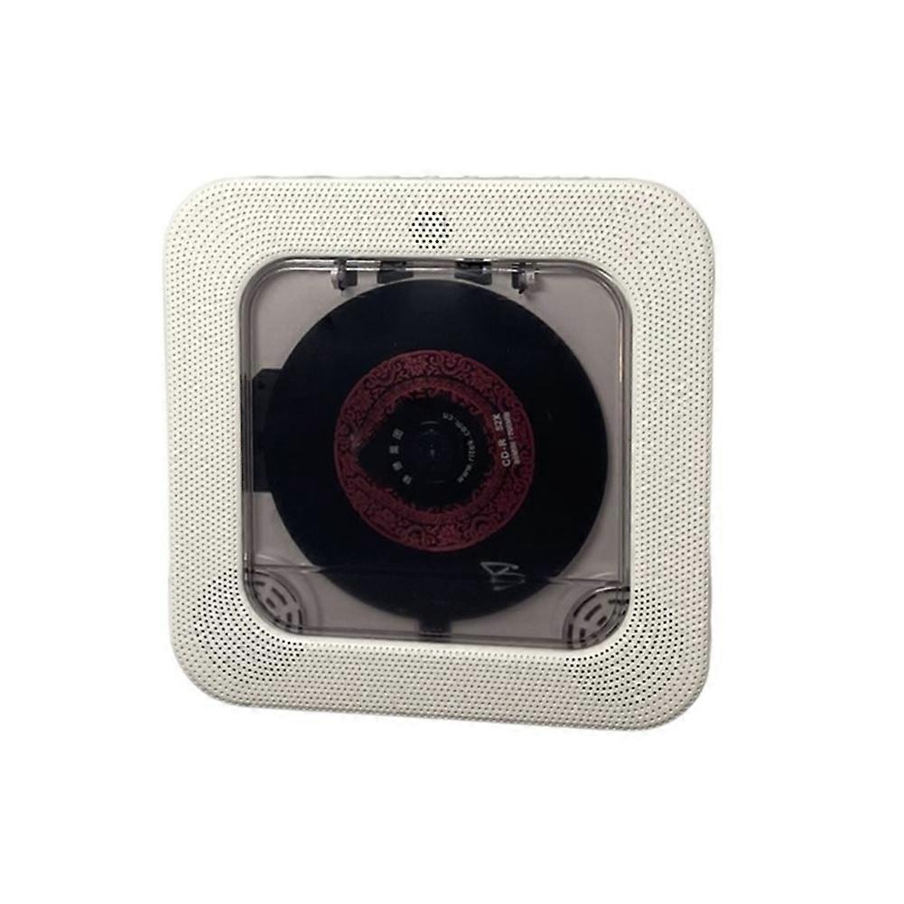 Desktop CD Player Bluetooth with HiFi Dual Speaker, CD Player for Home with Remote Control,LCD Display,Sleep Timer