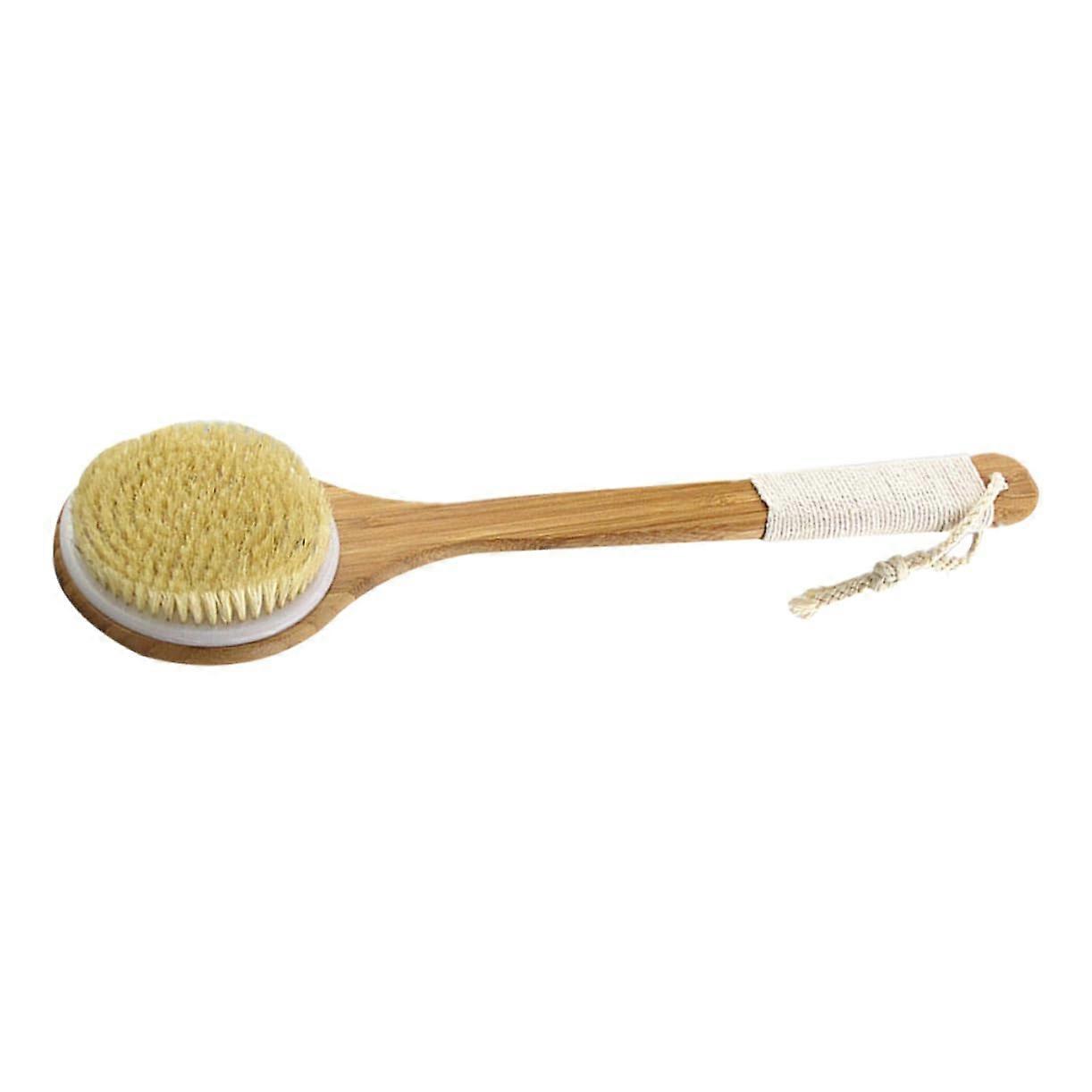 Long Handle Back Scrubber with Soft Bristle Bath Brush for Deep Cleansing and Exfoliating Skin