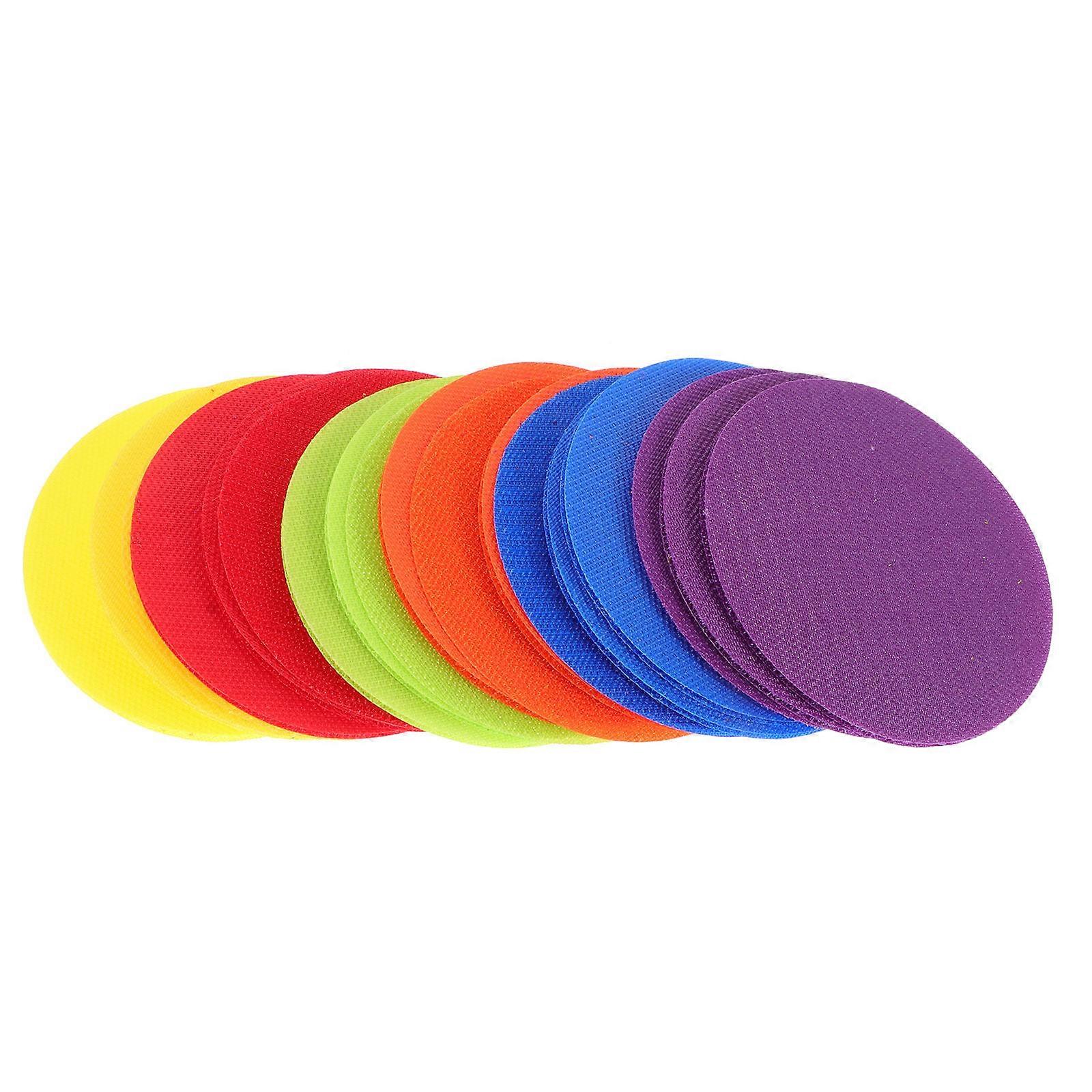 Round Carpet Markers for Classroom Decoration 30Pcs Assorted