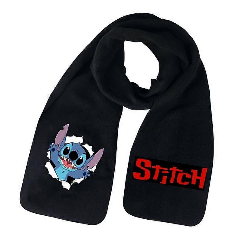 ��charpes Disney Lilo & Stitch, dessin animé ange mignon, foulard Super doux, chale chaud pour gar?ons et filles, automne hiver, cadeau de no