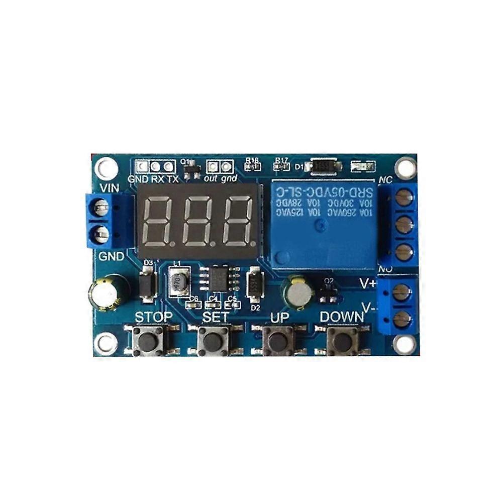 Battery Charging/Discharging Module with Integrated Voltmeter, Undervoltage and Overvoltage Protection