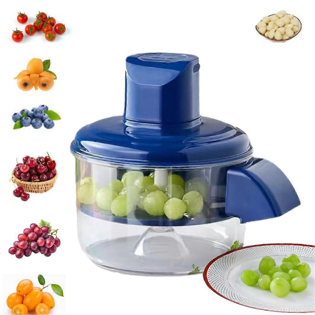 Electric Fruit Peeler USB Rechargeable Automatic Vegetable Peeler for Grapes Garlic Tomato Cherry