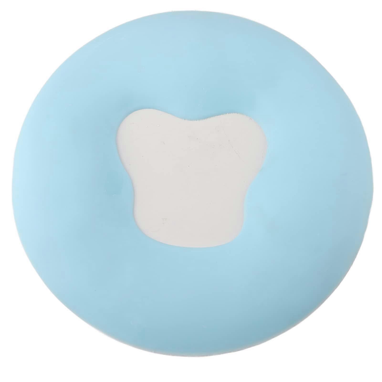 Massage Bed Face Pillow  Soft Silicone Spa Cushion with Pressure Support, Sky Blue