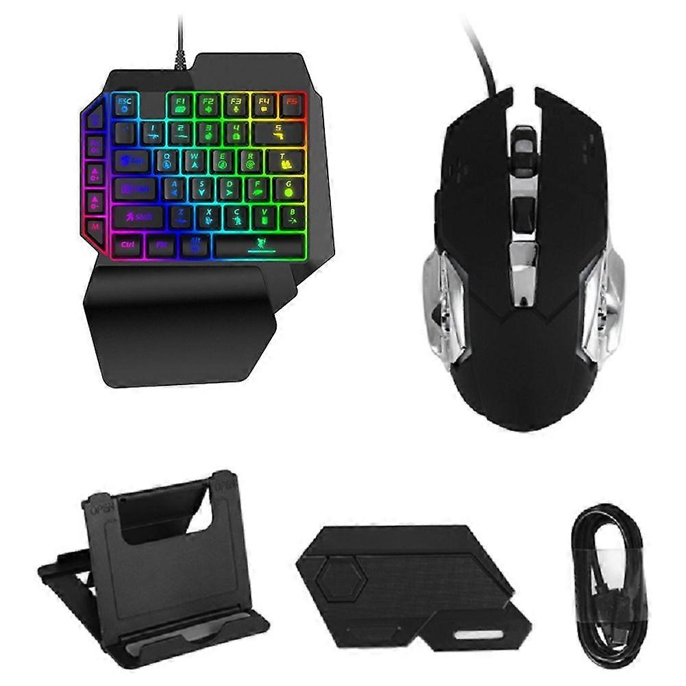 Mix SE Mouse and Keyboard Adapter Comverter Bluetooth Wireless Mobile Game Controller for PUBG for Android Mobile Laptop