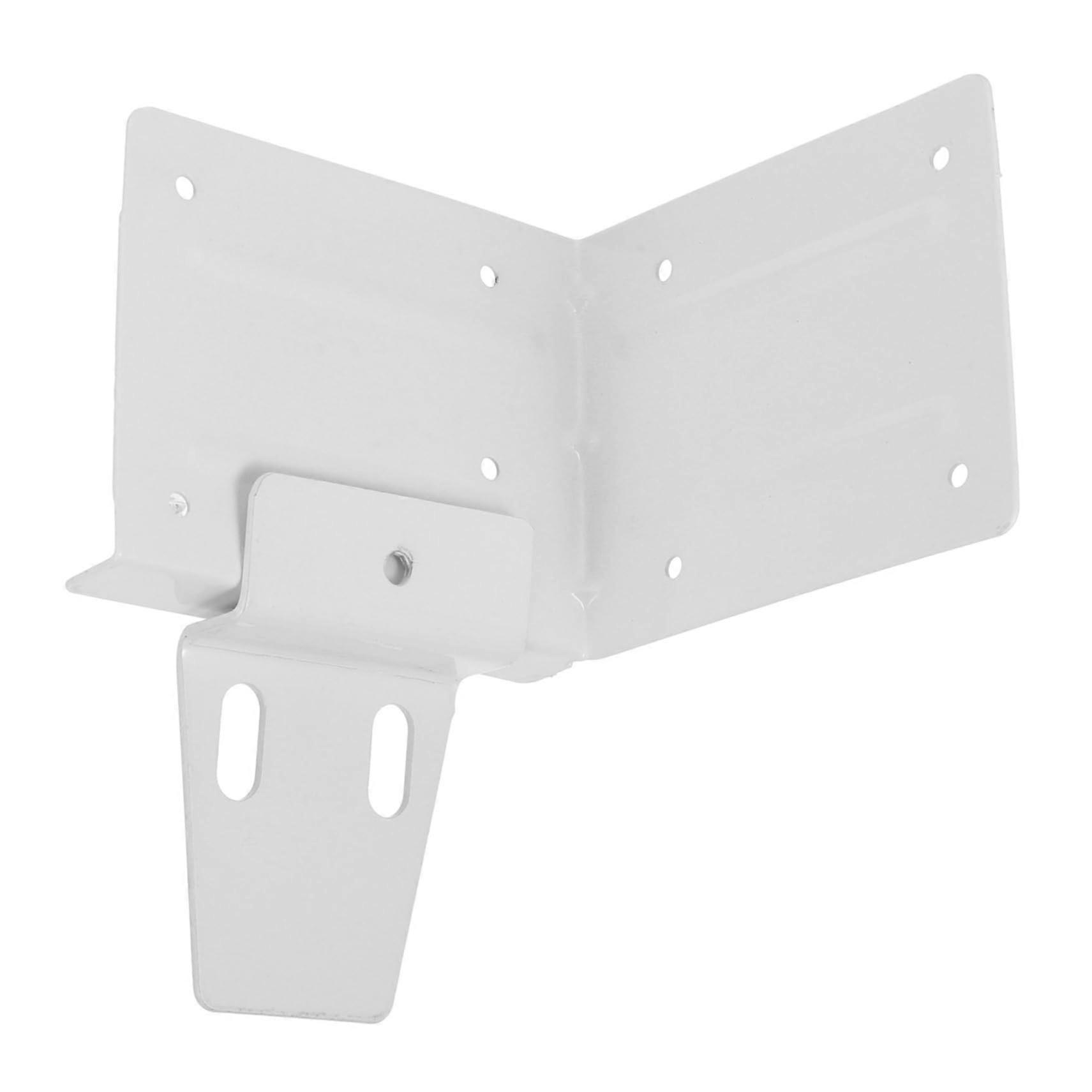 Floating Cabinet Brackets Heavy Duty Invisible Shelf Support White Wall Mounted Concealed Design