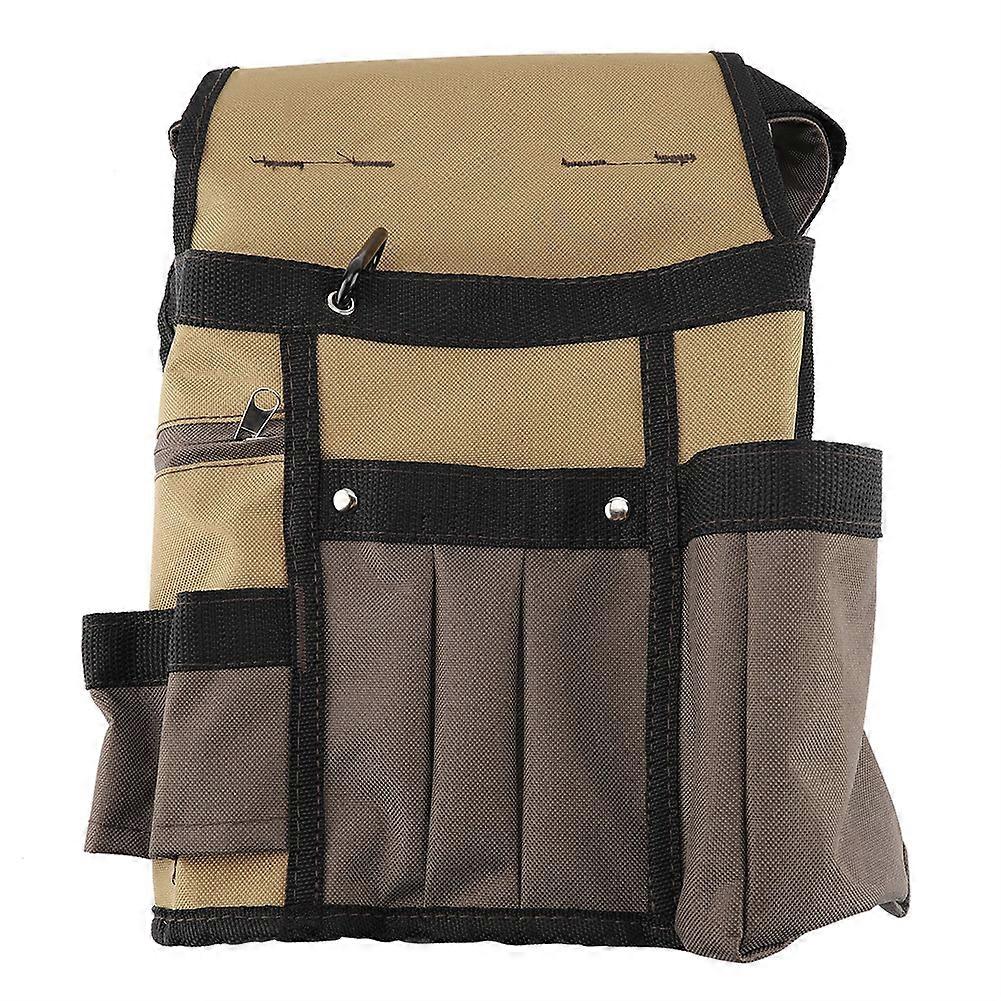 Multifunction Garden Tool Waist Bag Apron with Adjustable Tool Storage Pouch