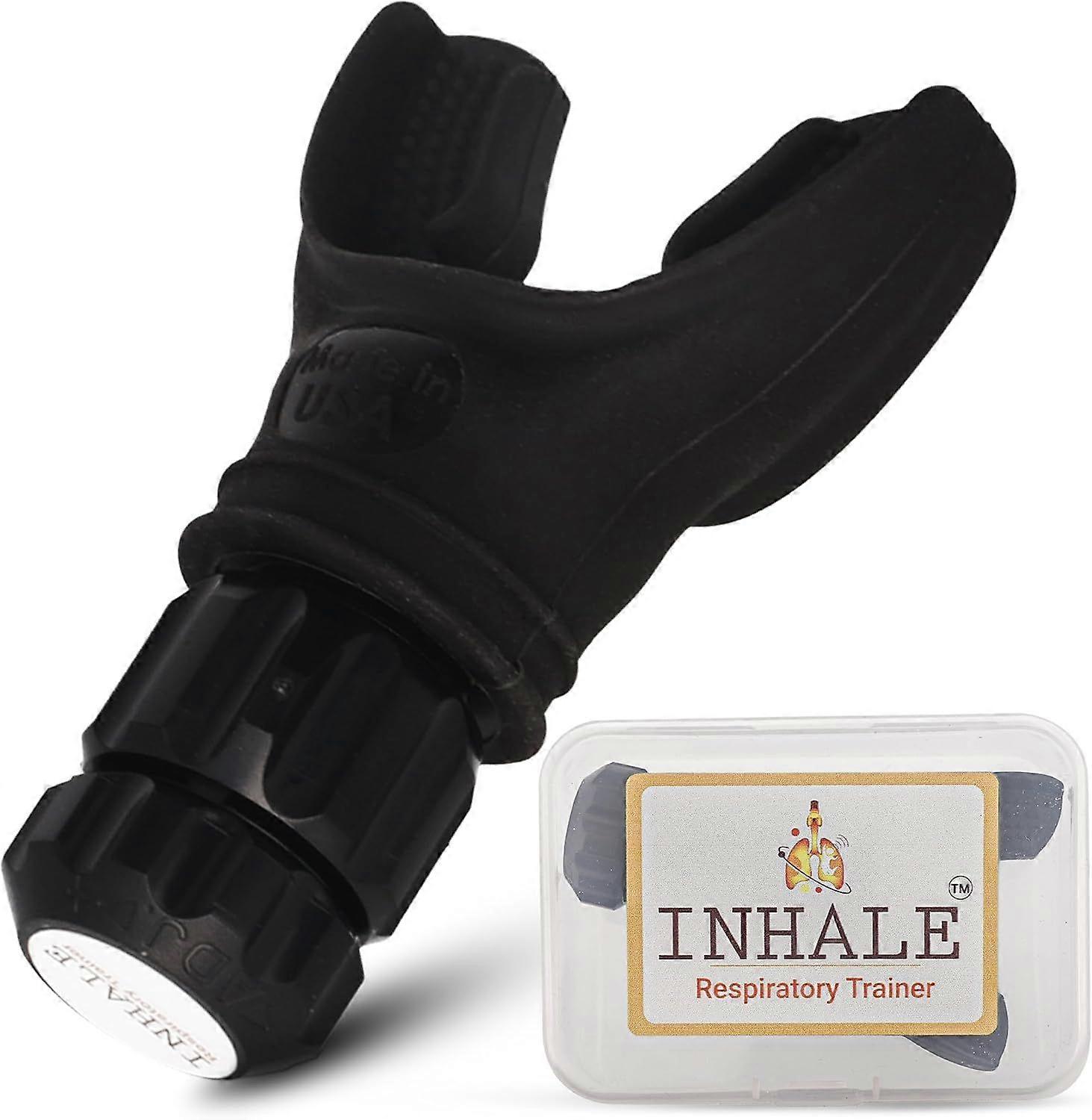 Inhale Respiratory Trainer | Compact Lung Exercise Device with High Grade