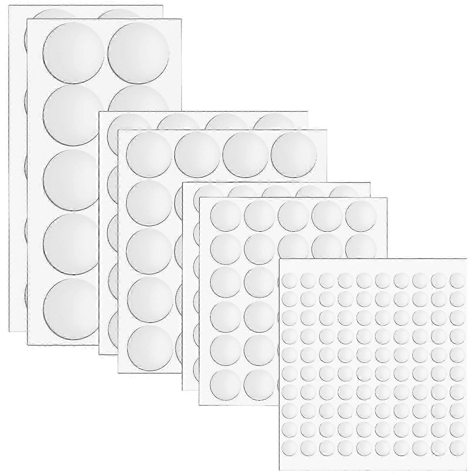 Acrylic Double Sided Adhesive Tape for Adhesive Use 204Pcs Removable Dots