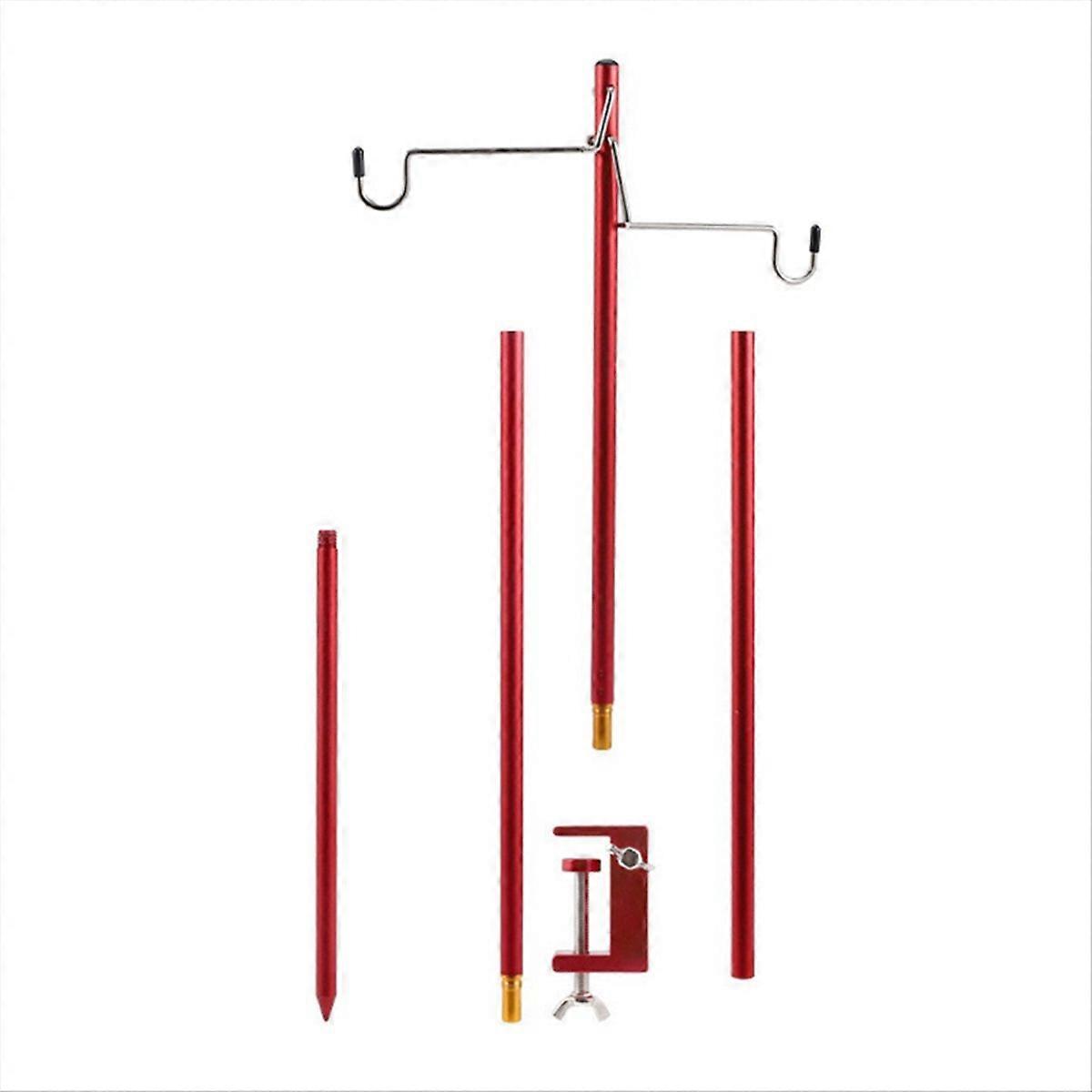 Outdoor Campsite Folding Light Stand Desktop Light Pole Stand