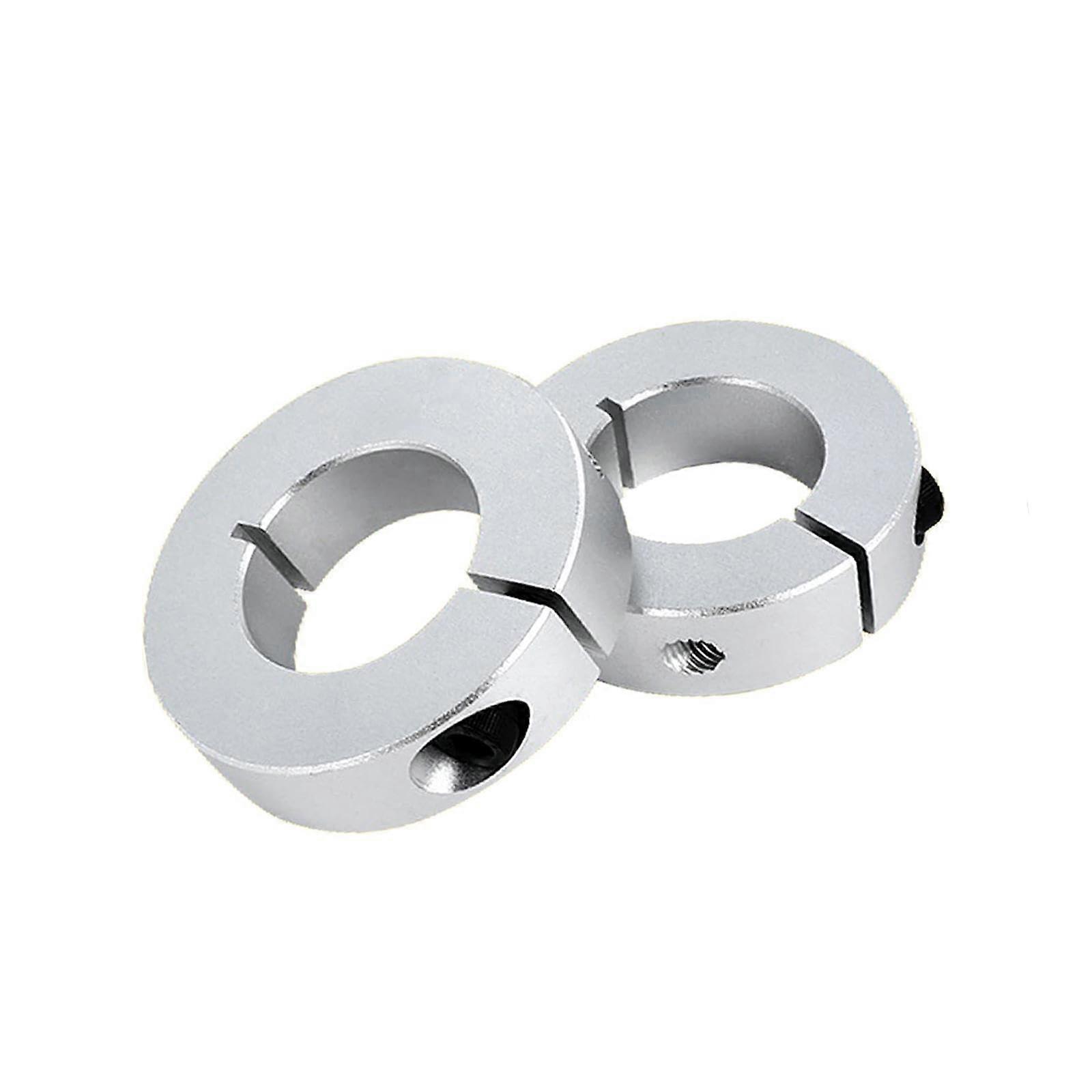 2Pcs 13mm Aluminum Shaft Collar Split Clamping Design for Optical Axis Easy Installation Durable