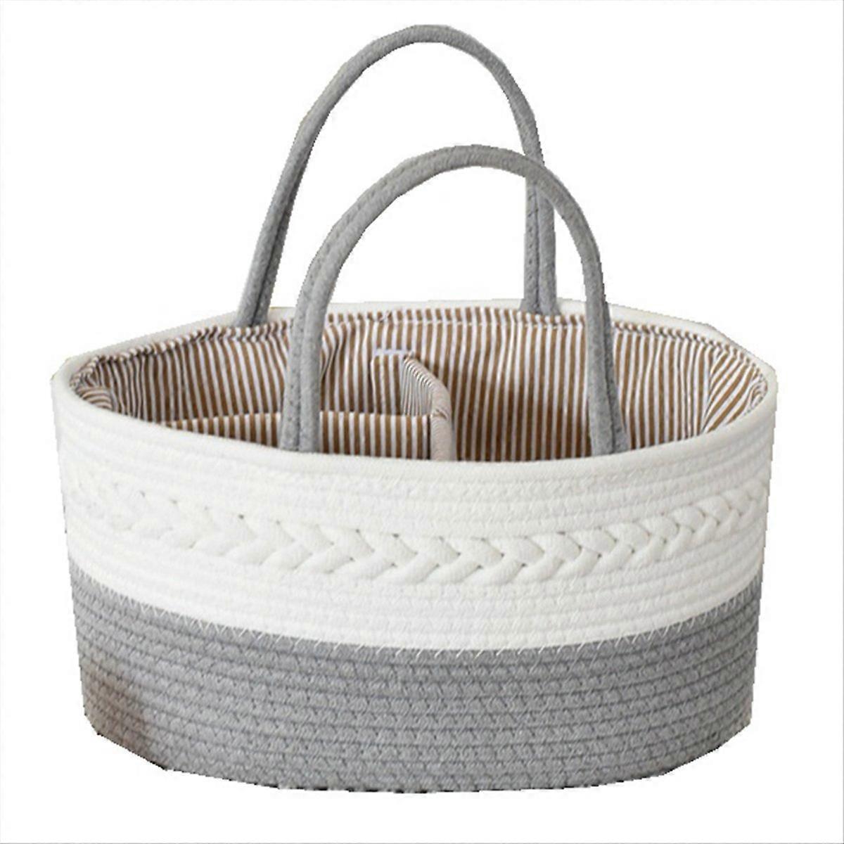 Maternal and Infant Storage Basket Compartment Diaper Storage Bag A