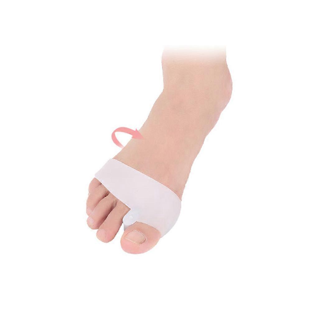Toe Separators for Toes Protector for Protecting Toes 1Pair White
