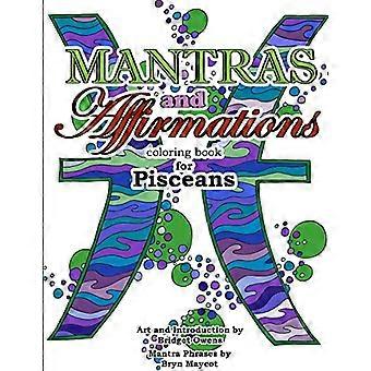 Livre de coloriage Mantras et Affirmations pour les Poissons