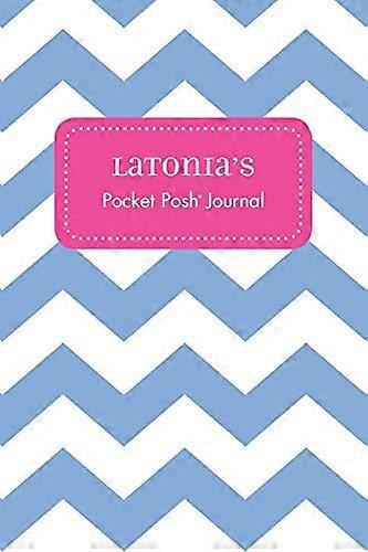 Journal de poche chic de Latonia, Chevron