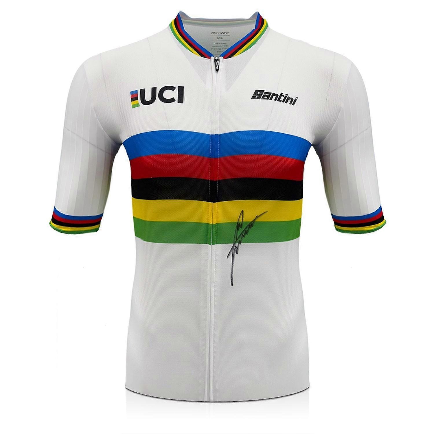 Mark Cavendish Signed 2025 UCI World Championship Jersey