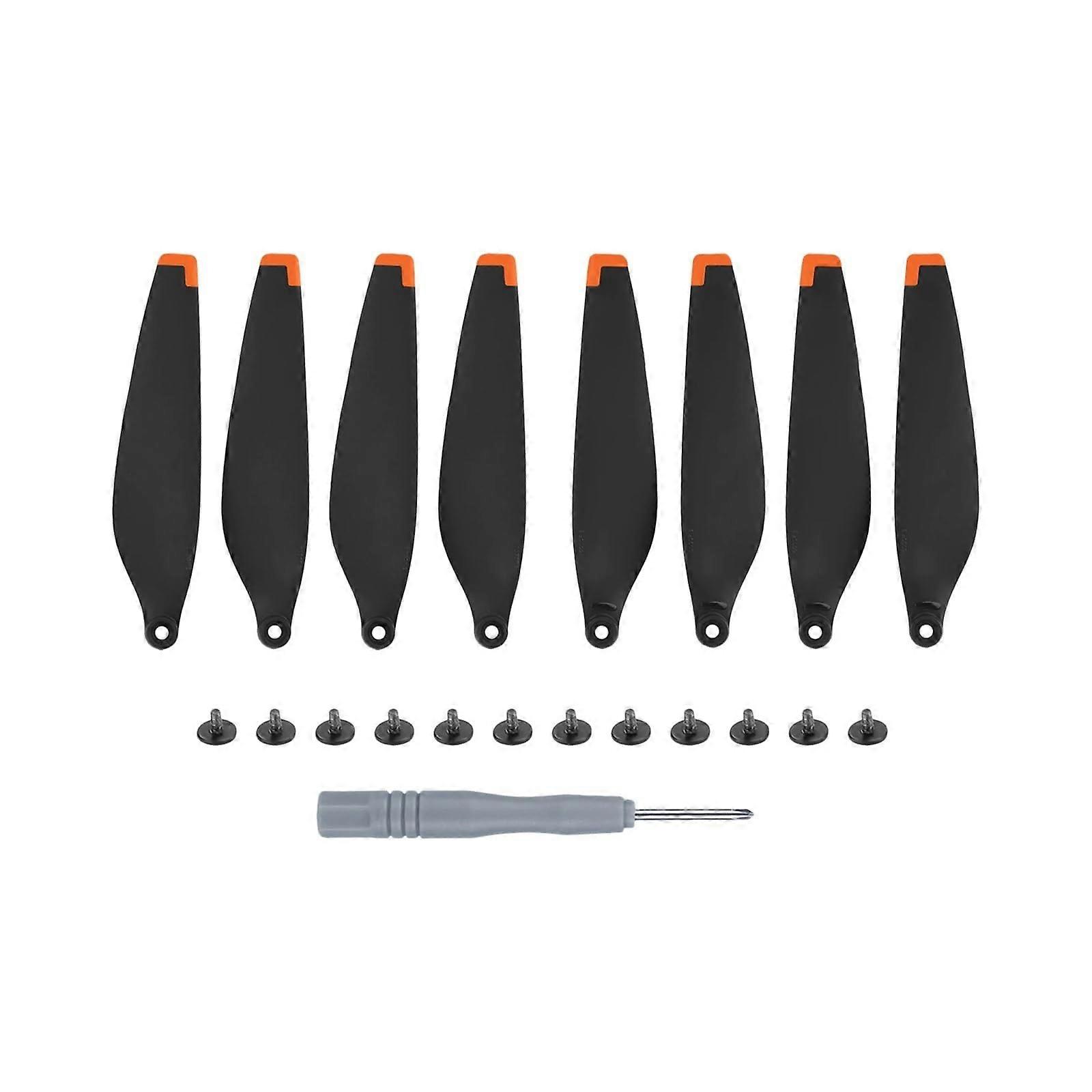 Quick Release Propellers with Orange Tips, Fast Install Replacement Blades for DJI Mini 3 Pro
