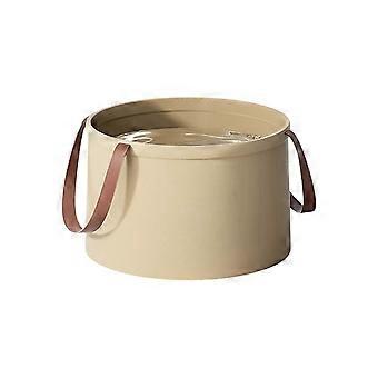 Foldable Portable Outdoor Basin – Leak-Proof, Thickened, Multi-Use for Food Storage & Fishing