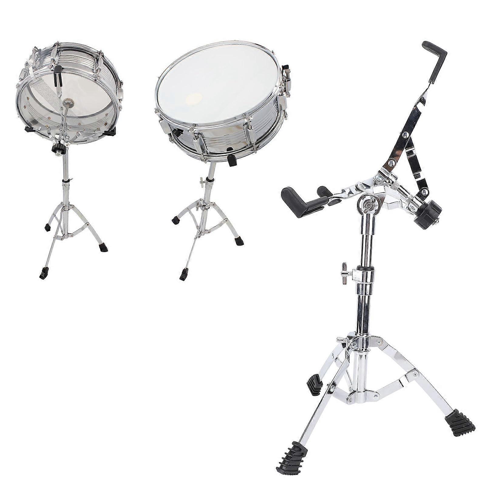 Adjustable Snare Drum Stand for Practice Pad, Double Braced Design, Height and Angle Adjustable