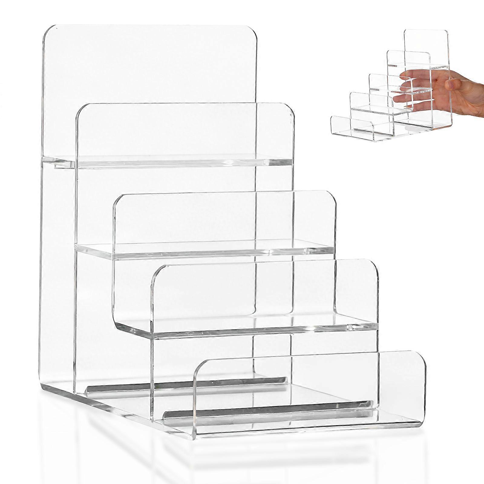 Acrylic Glasses Display Stand for Storage Use Multi-Layer Storage Rack