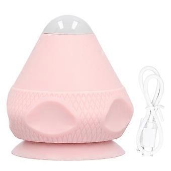 Bola de massagem montável com ventosa, massageador de parede com vibração e aquecimento para as costas.