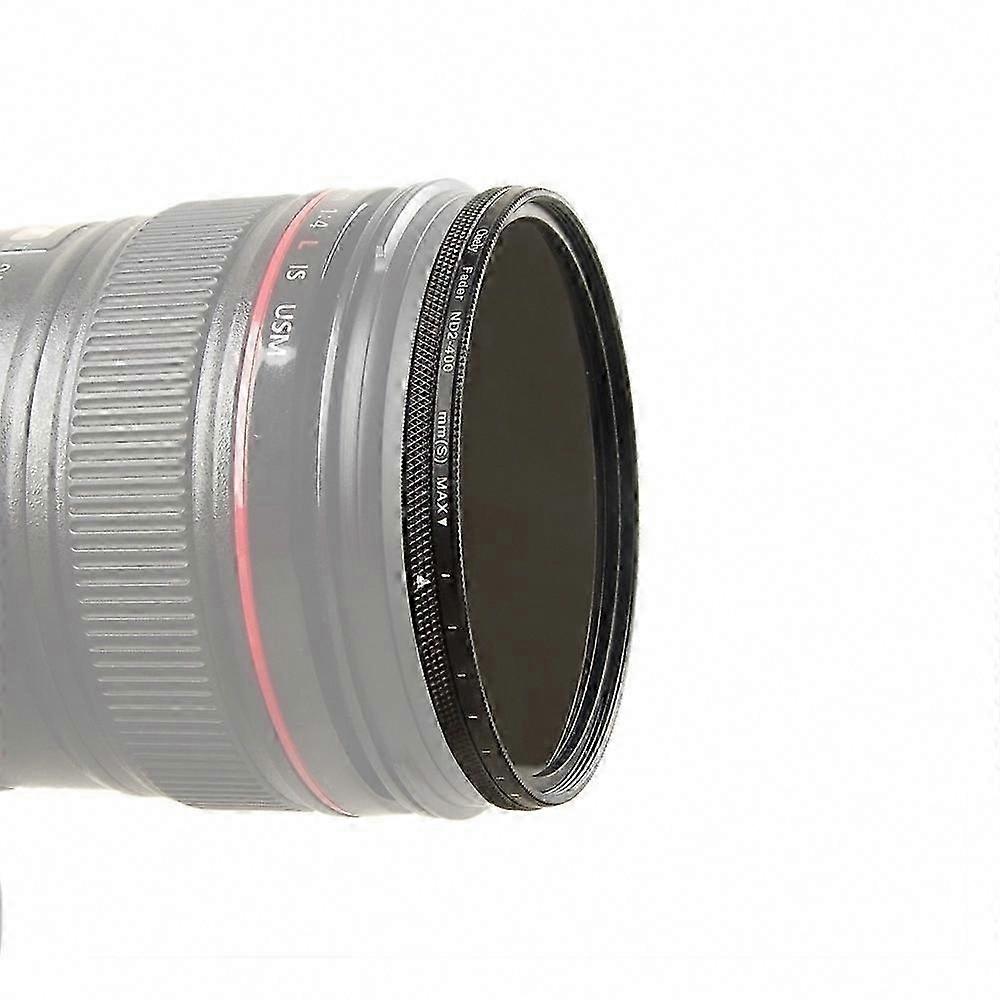 77mm ND2-400 Adjustable Variable Neutral Density Filter Lens