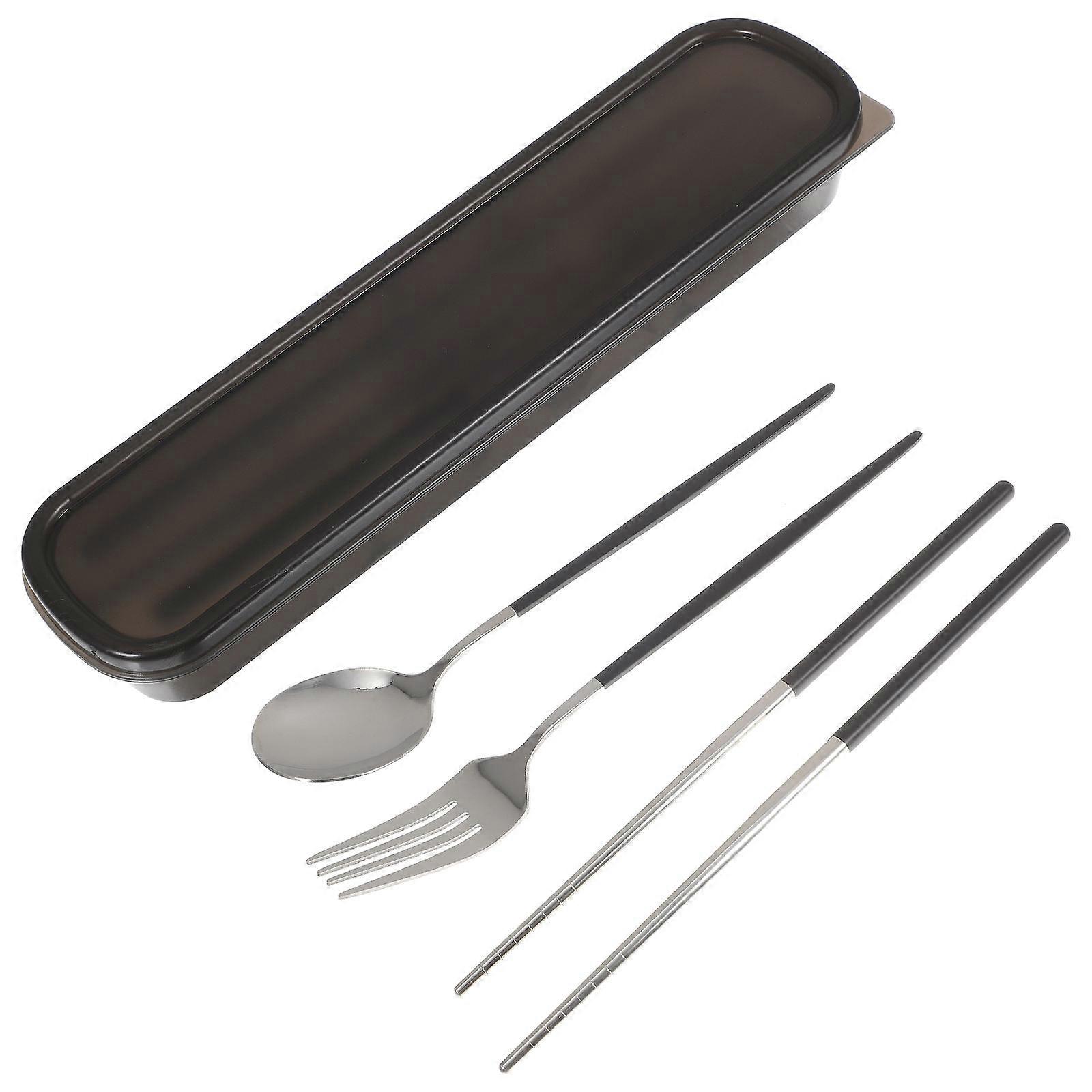Outdoor Portable 4Sets Multi-Functional Tableware Kit