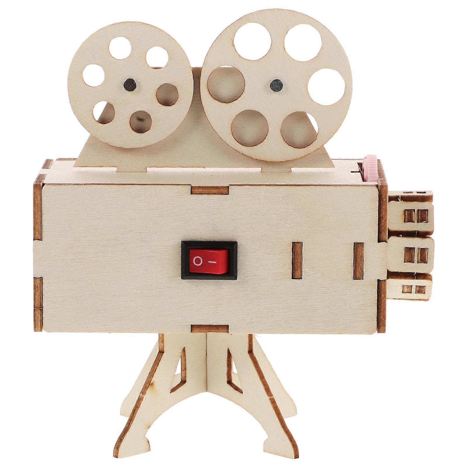 Children's DIY Projector Science Equipment Kit for Creativity 1Set