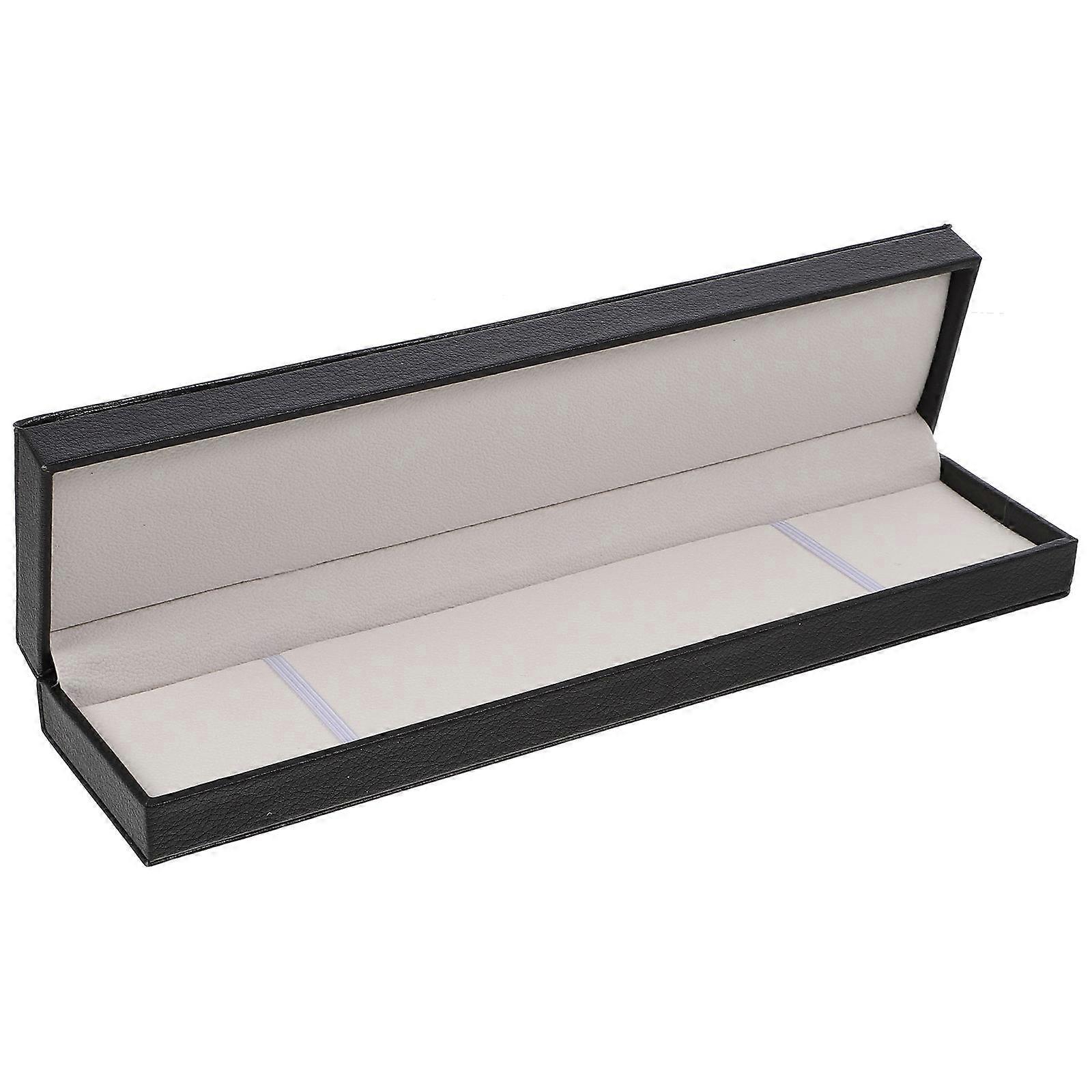 Watch Box PU Organizer Rectangle Single Watch Storage Box