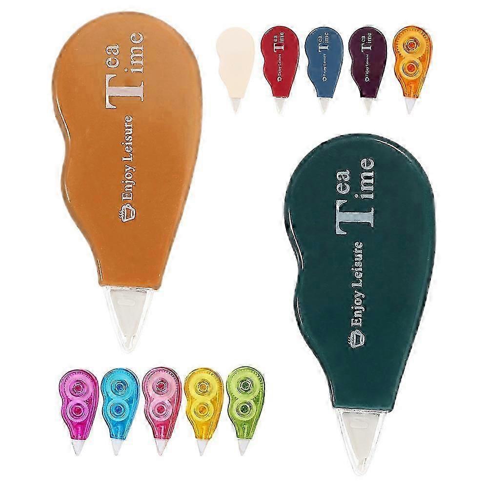 Correction Tapes, Compact Plastic Correction Tools for Students, 12Pcs