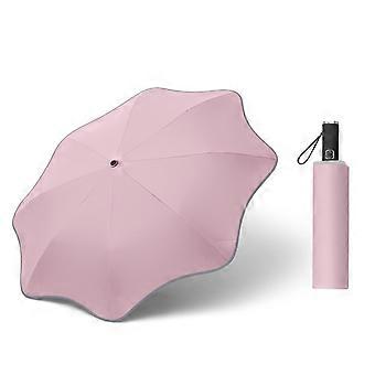 8 Nervuras Guarda-chuva automático- Dobrar Viagem Guarda-chuva Windproof Compact Automatic Umbrella Windproof Strong, Auto Open Close,-