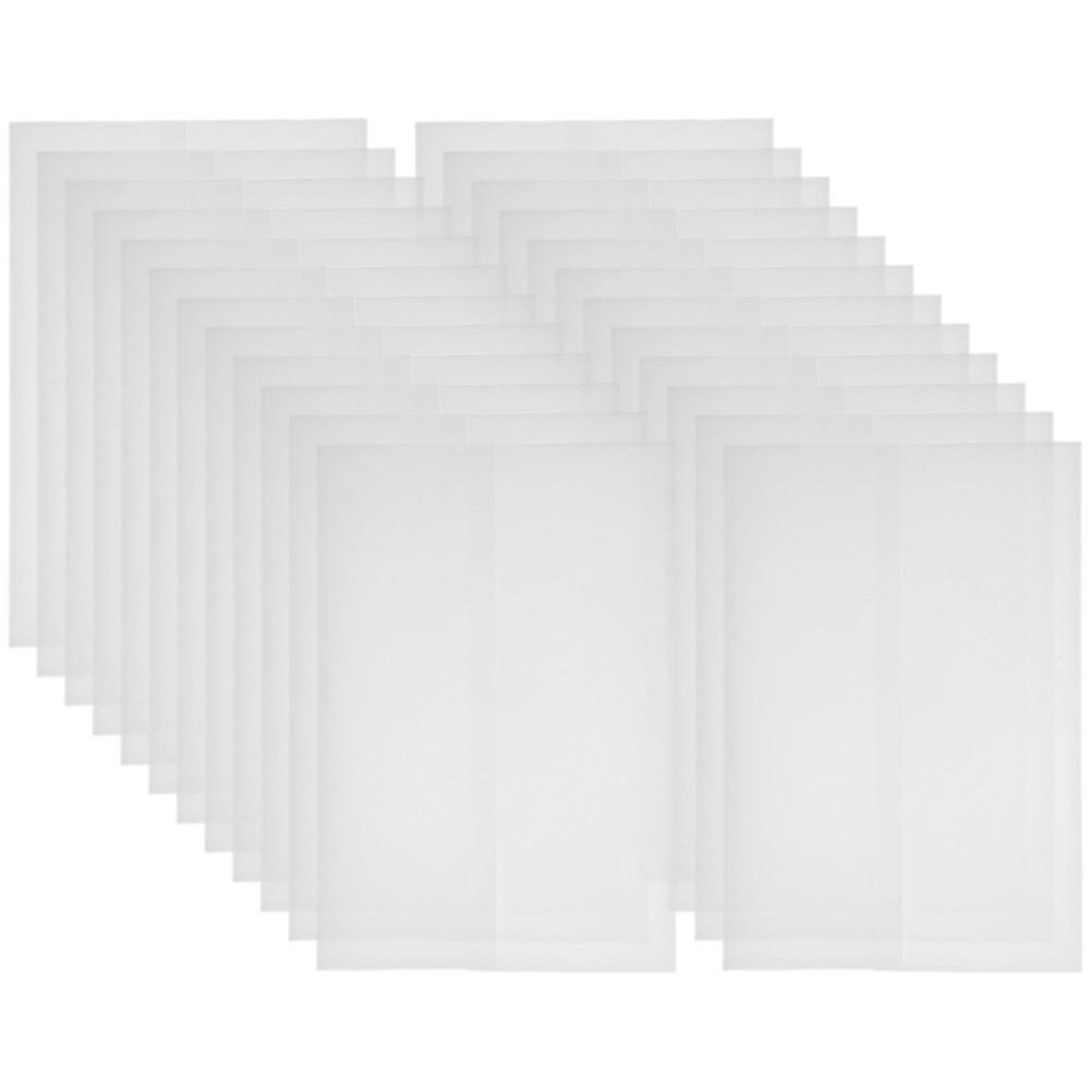 Transparent Wedding Invitation Paper Envelopes Pre-Folded 50Pcs