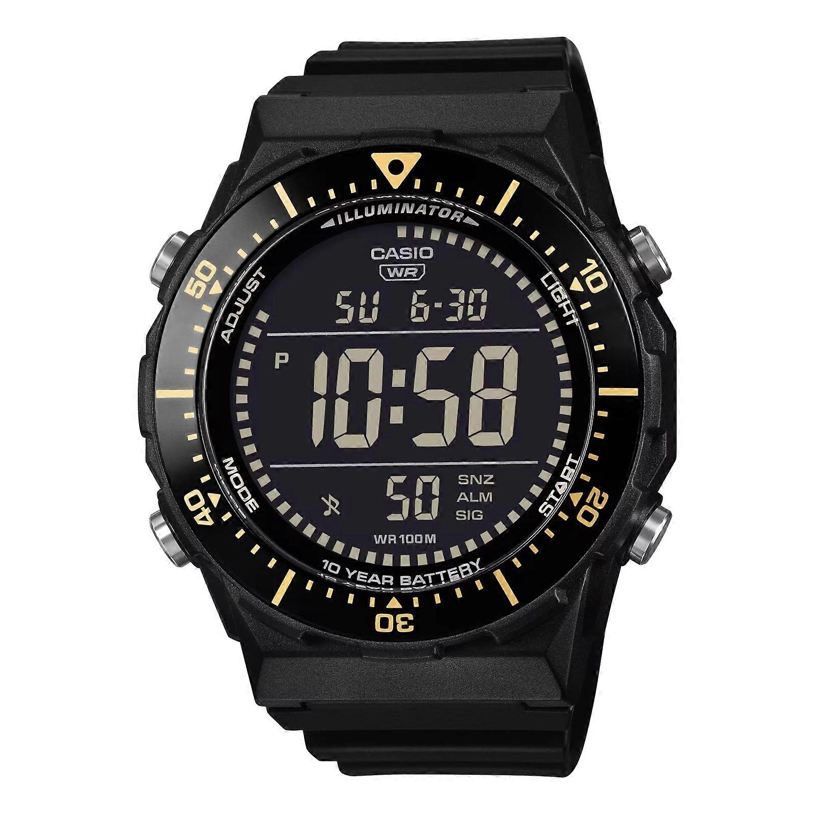 CASIO COLLECTION DIVER - New Case LCD - BLACK